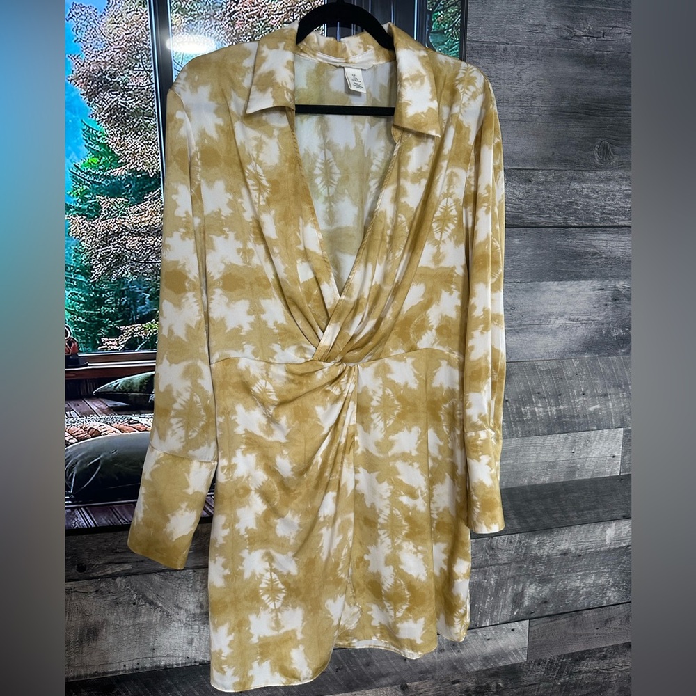 Long Sleeve Printed dress